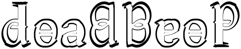 Ambigram for deadbeef in Genbkbasr